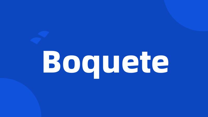 Boquete