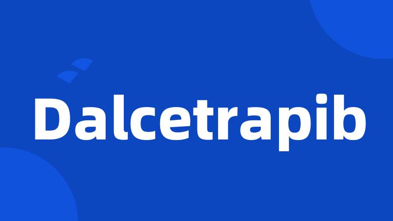 Dalcetrapib