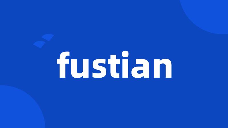 fustian