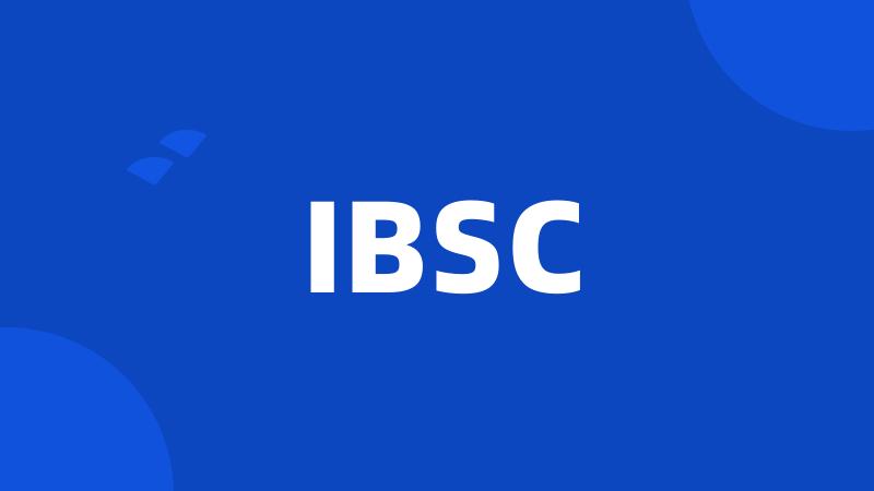 IBSC