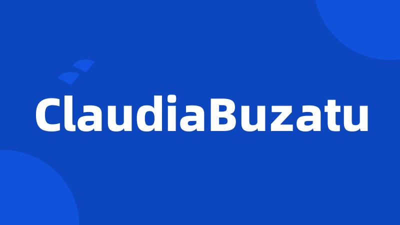 ClaudiaBuzatu