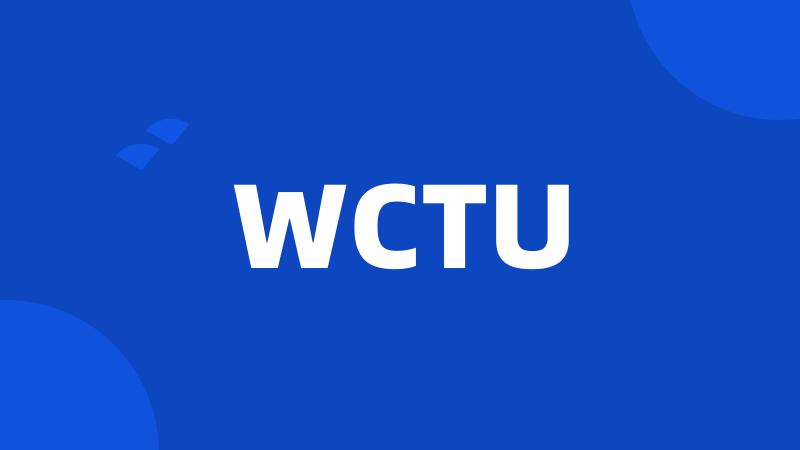 WCTU