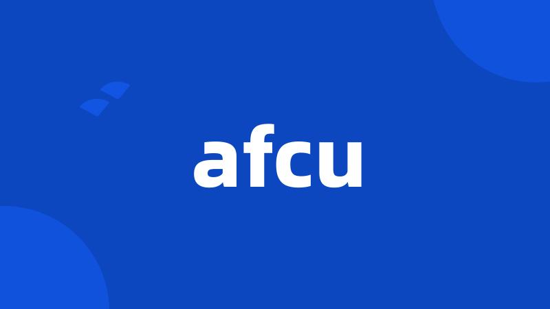 afcu