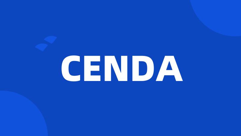 CENDA