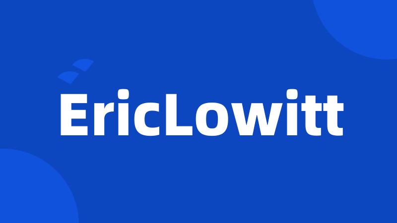 EricLowitt