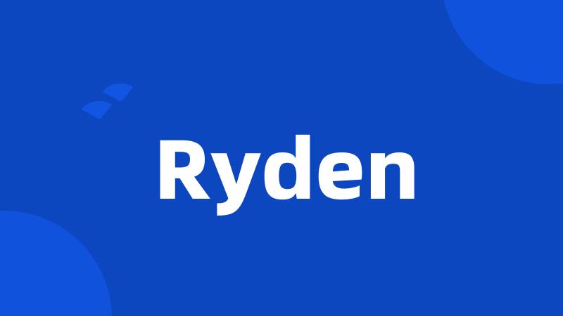 Ryden