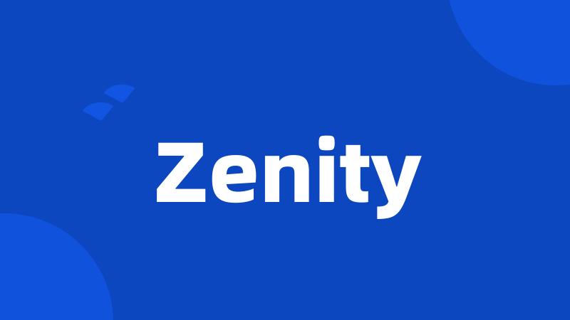 Zenity