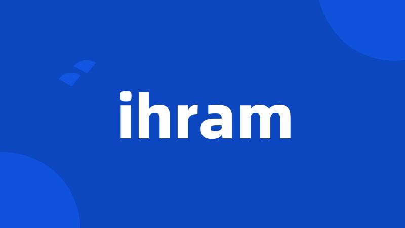 ihram