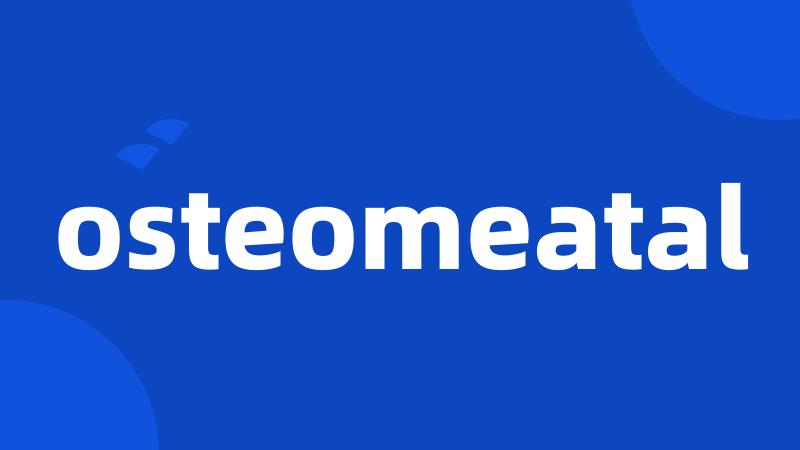 osteomeatal