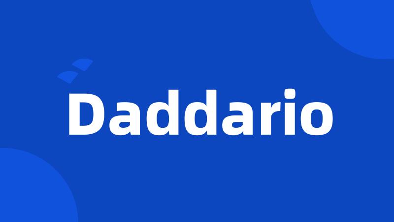 Daddario