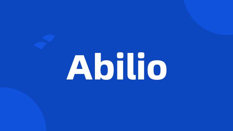 Abilio