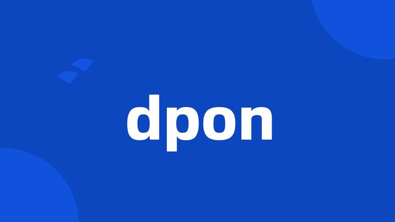 dpon