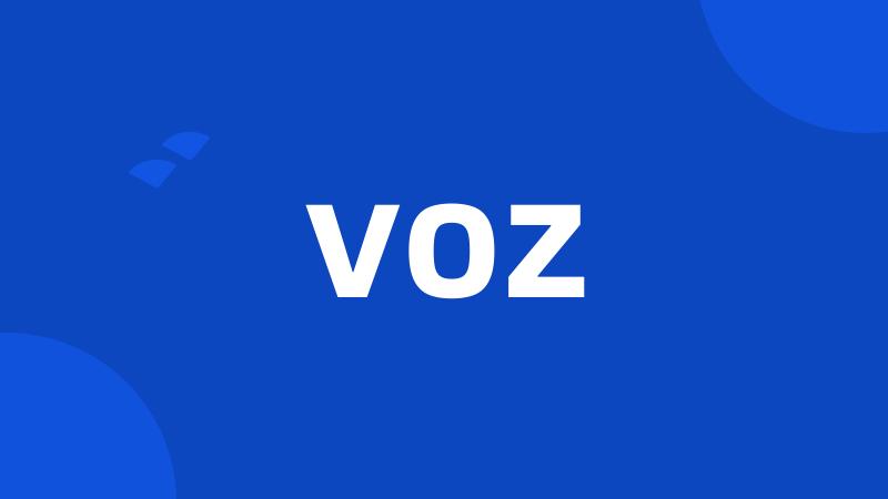 VOZ