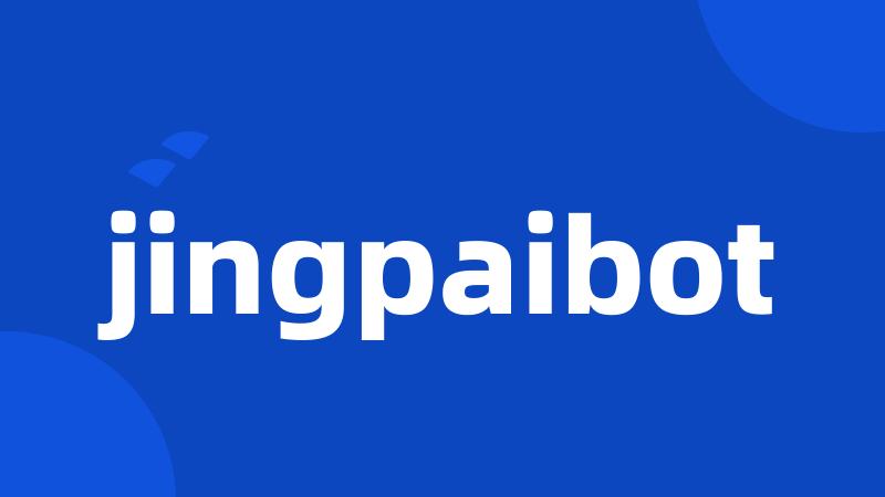 jingpaibot