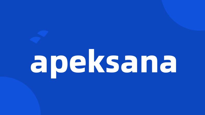 apeksana