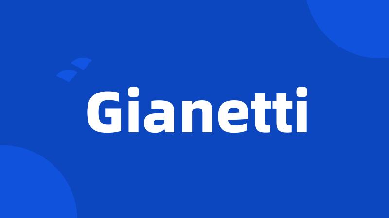 Gianetti