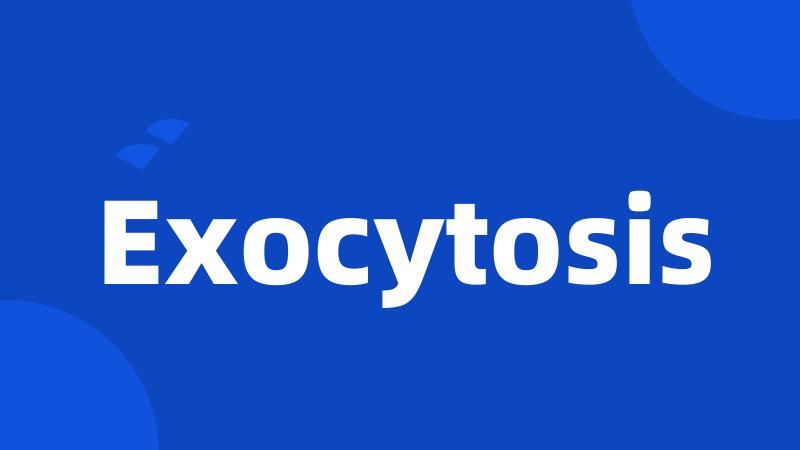 Exocytosis