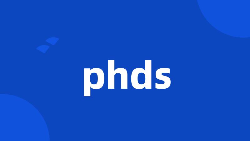 phds