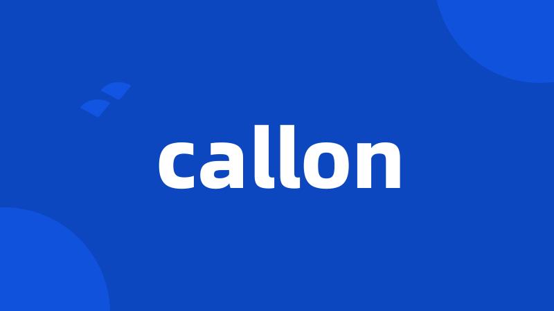 callon