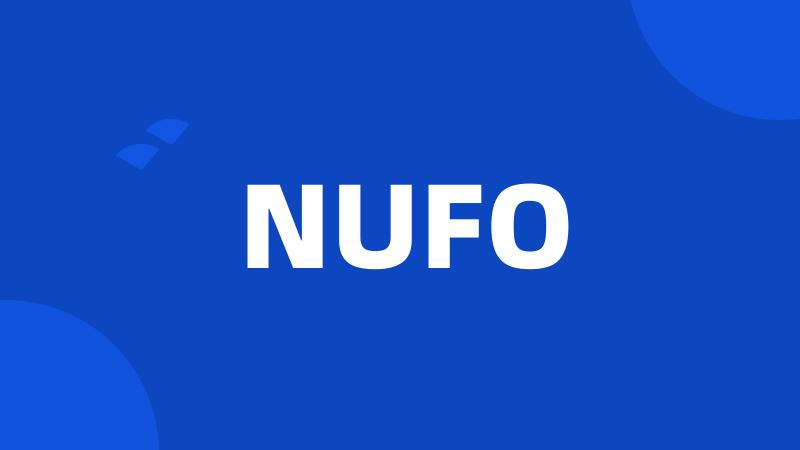 NUFO