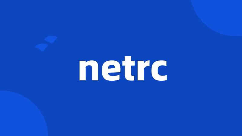 netrc