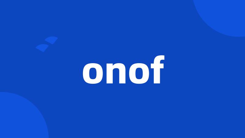 onof