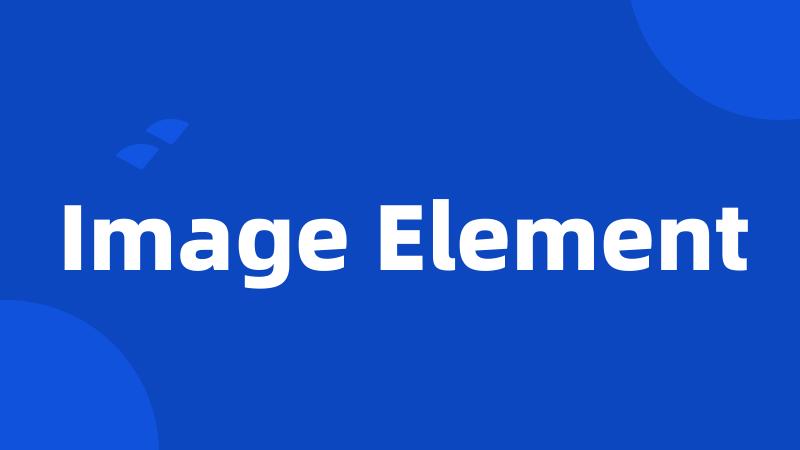 Image Element