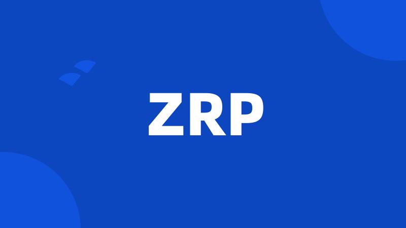 ZRP