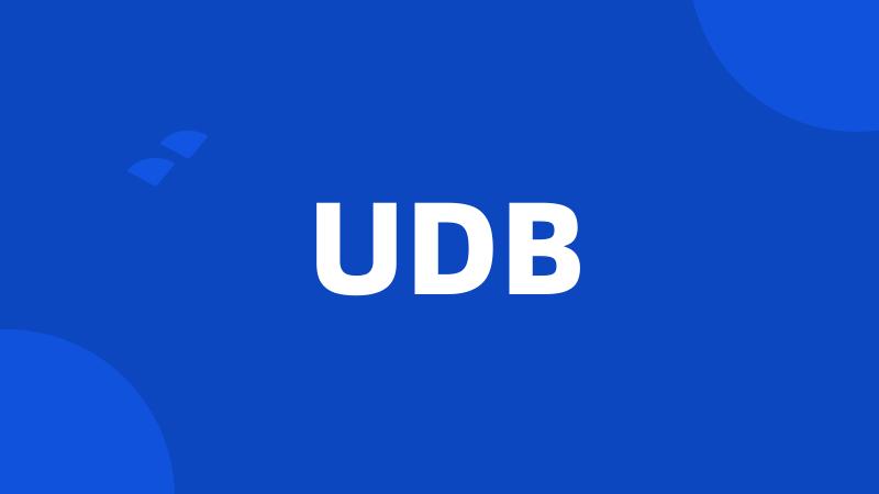 UDB