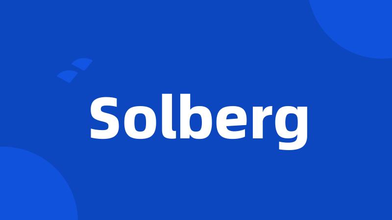 Solberg