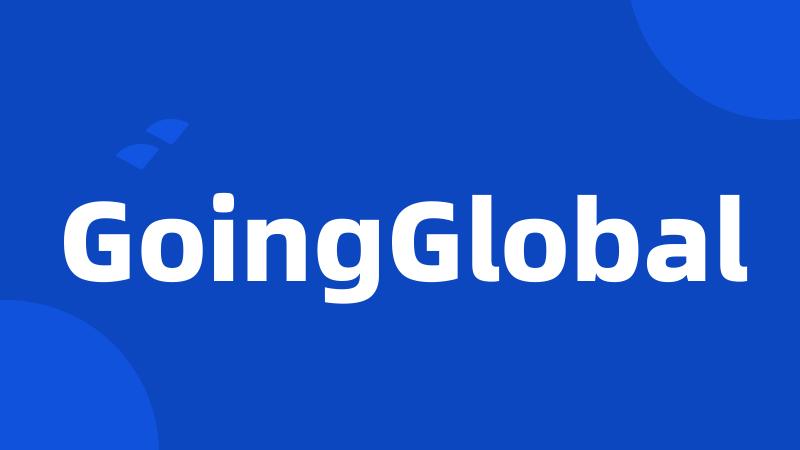 GoingGlobal