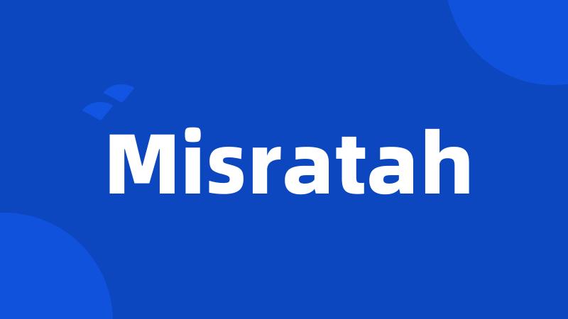 Misratah