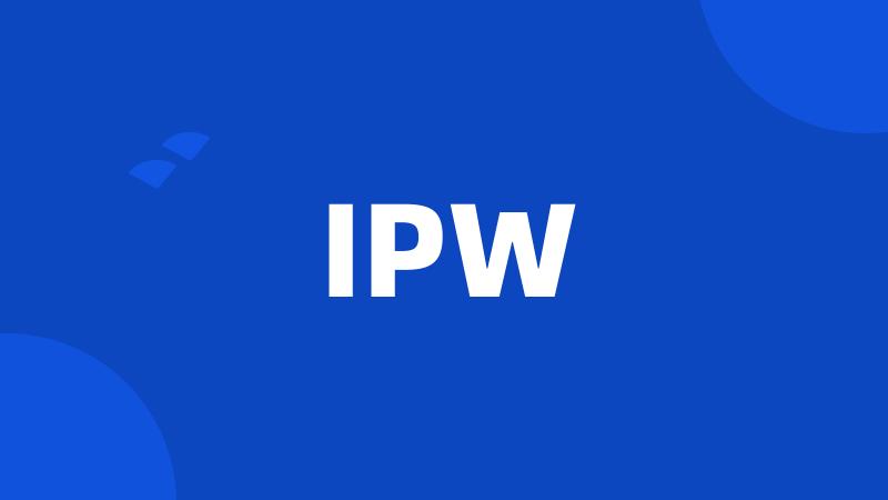 IPW