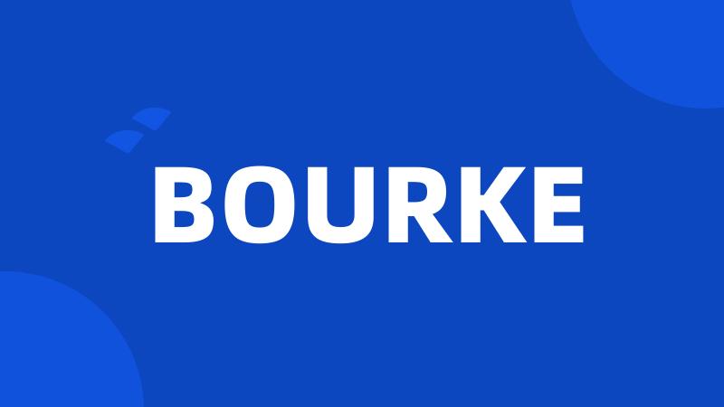 BOURKE