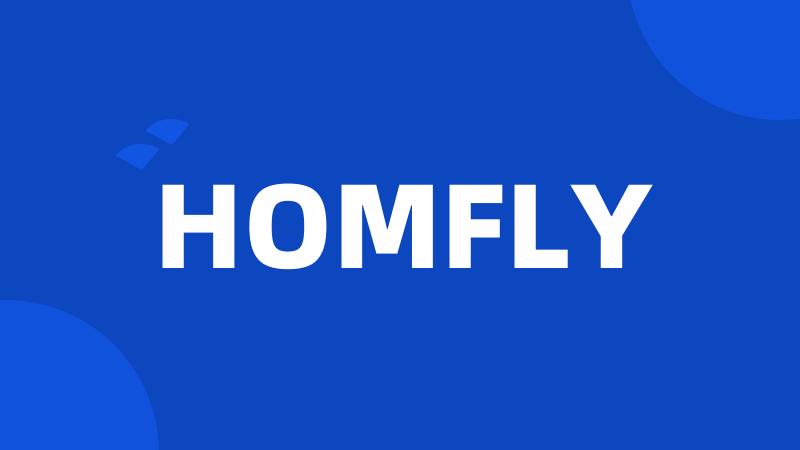 HOMFLY