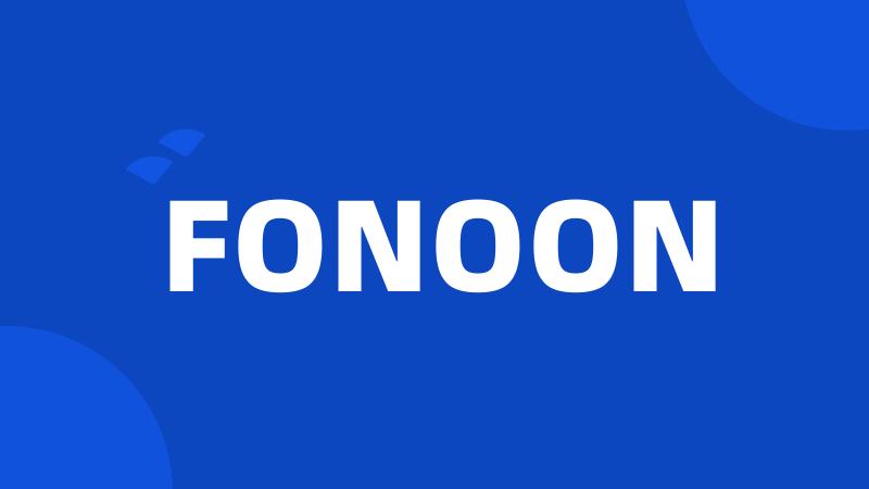 FONOON