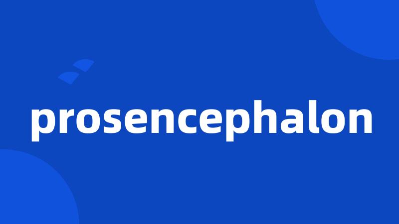 prosencephalon