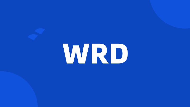 WRD