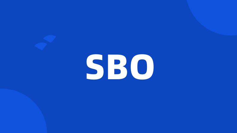 SBO