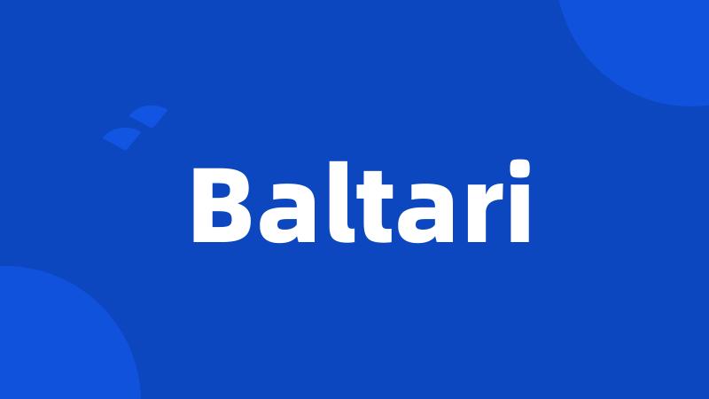 Baltari