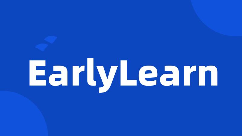 EarlyLearn