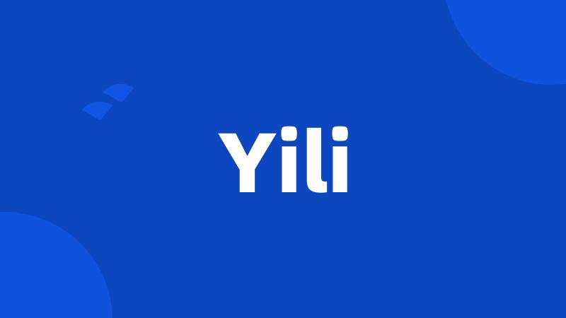 Yili