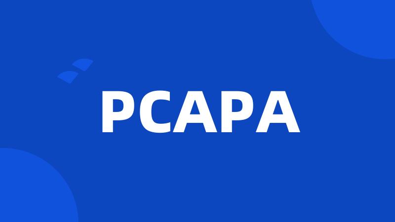 PCAPA