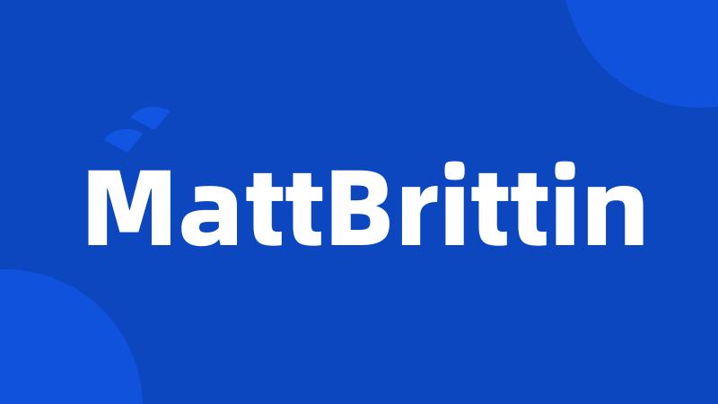 MattBrittin