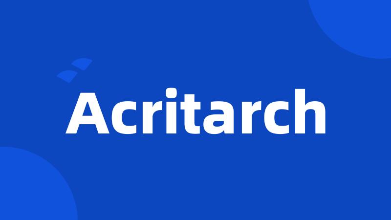 Acritarch