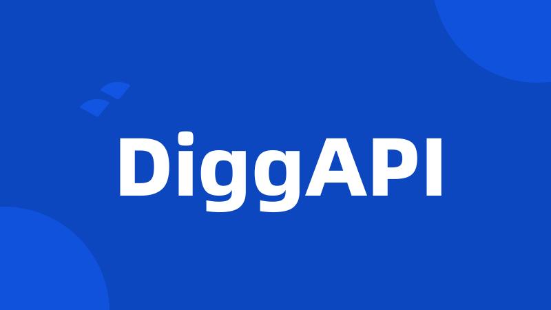 DiggAPI