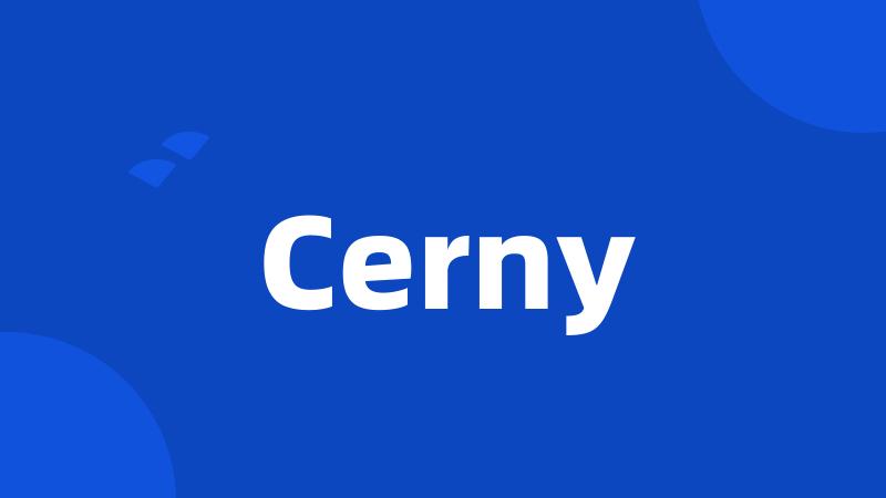 Cerny