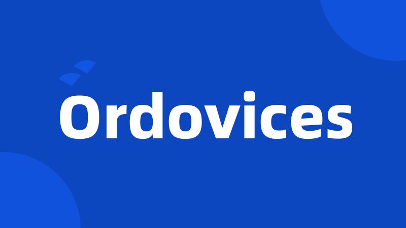 Ordovices