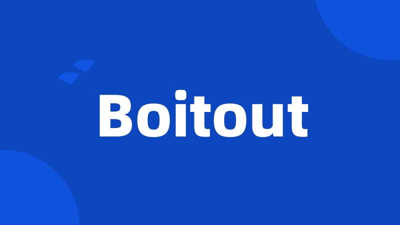 Boitout