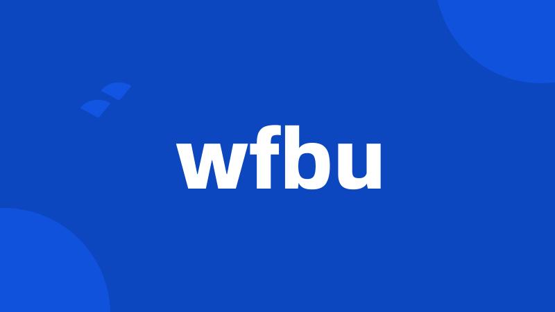 wfbu